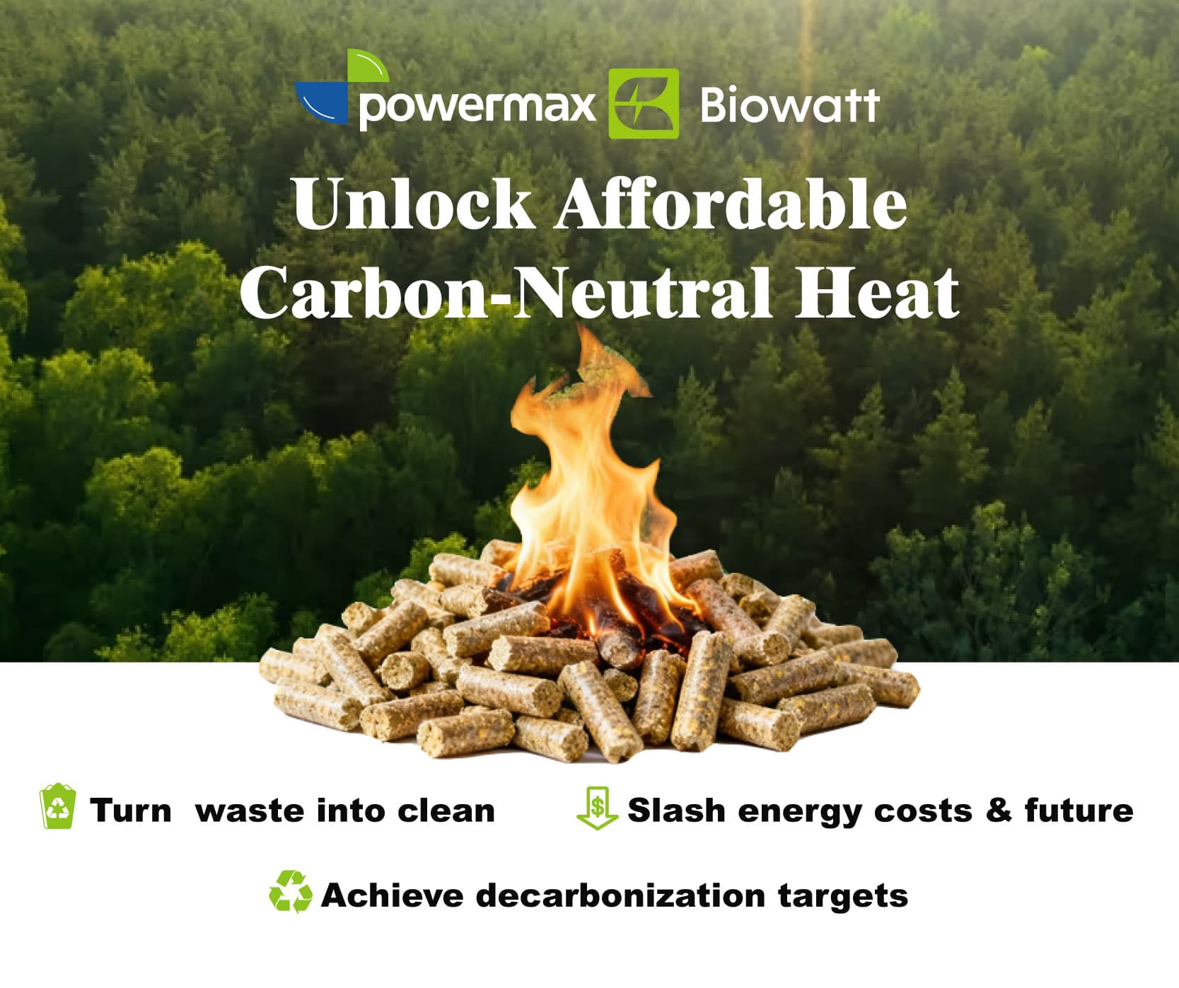 生物质气化碳中和供热，